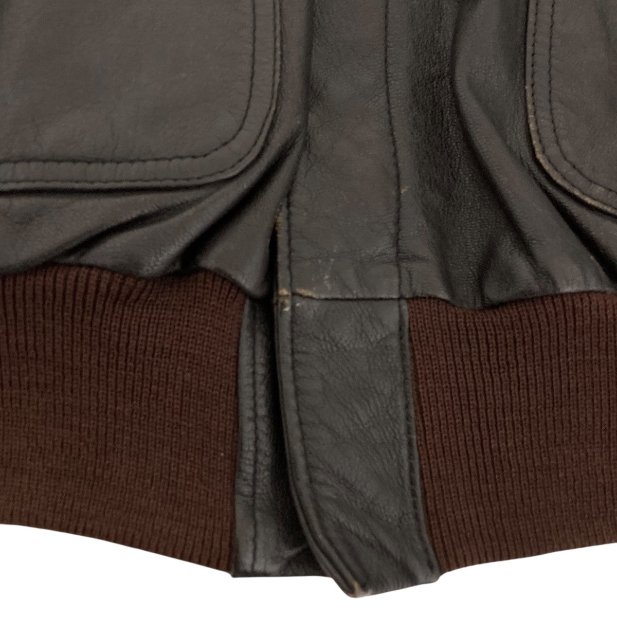 L．L．Bean 70s-80s A2レザーフライトジャケット 古着・中古-7枚目のアイテム画像