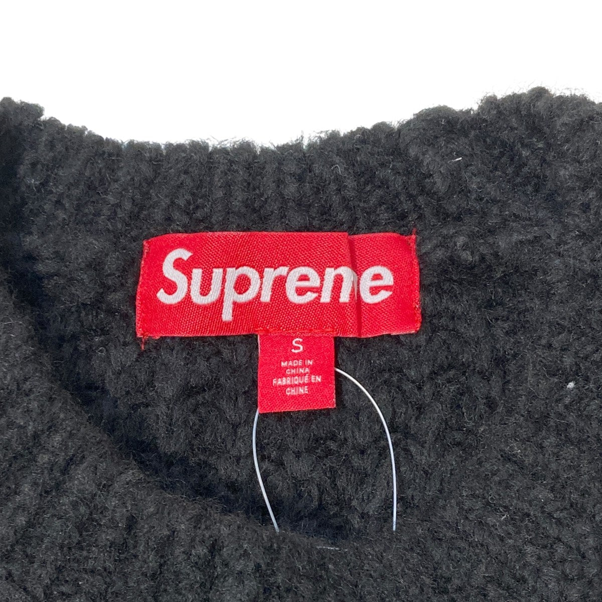Supreme 25AWWaffle Small Box Sweaterセーター 古着・中古-4枚目のアイテム画像