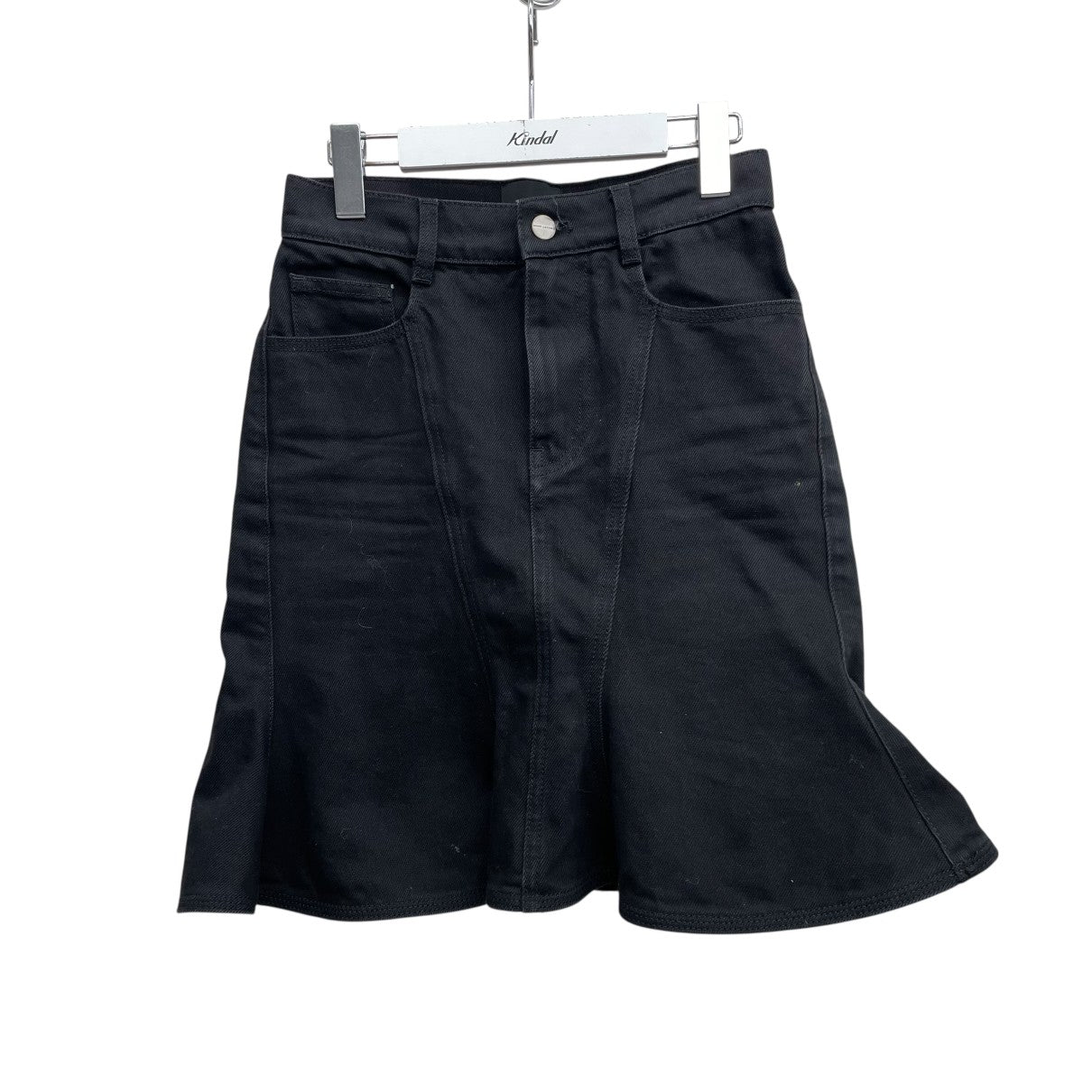 MARC JACOBS(マークジェイコブス) 23s The Fluted Mini Skirtデニム