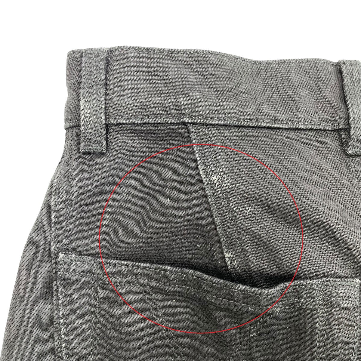 MARC JACOBS 23s The Fluted Mini Skirtデニムスカート2F3RSK002D03 古着・中古-4枚目のアイテム画像