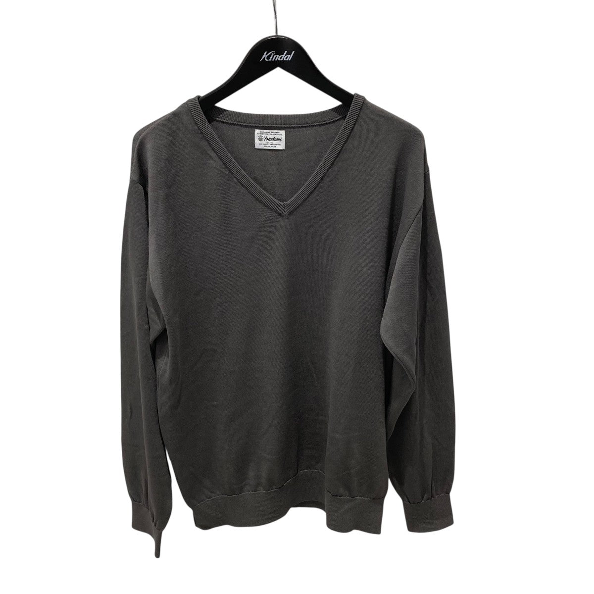 SILK KNIT PULLOVERVネックニット95-244-050