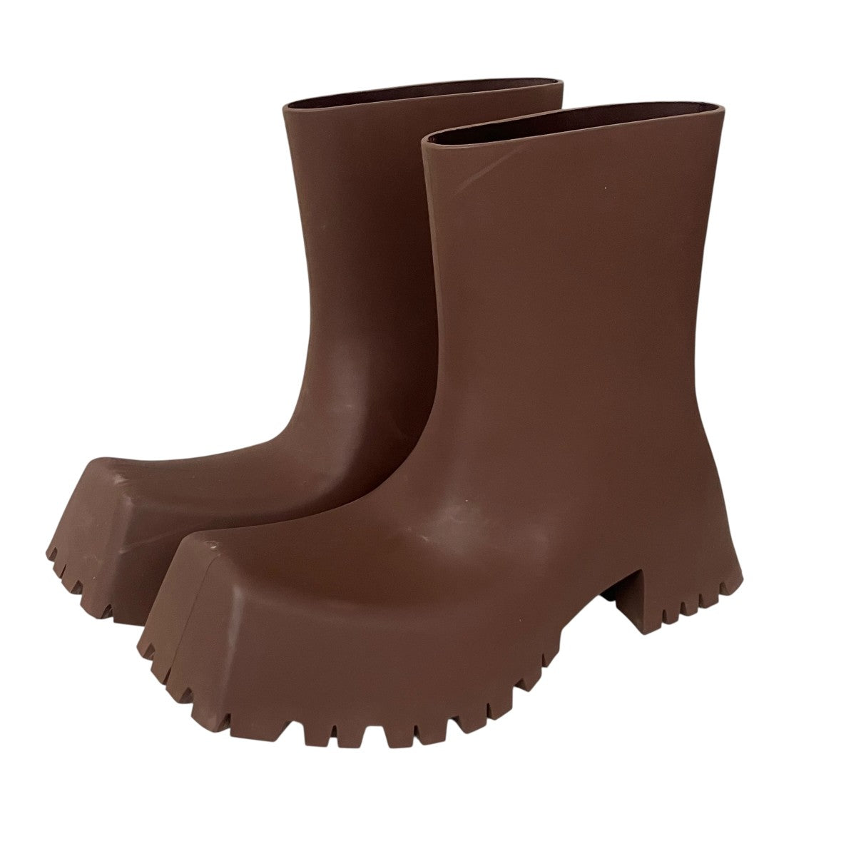 BALENCIAGA TROOPER RUBBER BOOTブーツ680660 古着・中古-1枚目のアイテム画像