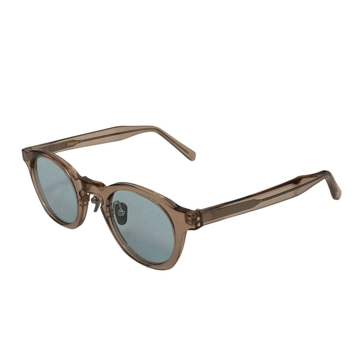 KEARNEY Clear Brown - Lt．Blue Greenサングラス 古着・中古-1枚目のアイテム画像