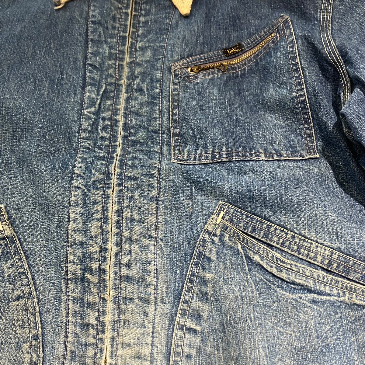 LEE 三角タグ 50s DENIM JACKETデニムジャケット191-LB 古着・中古-7枚目のアイテム画像