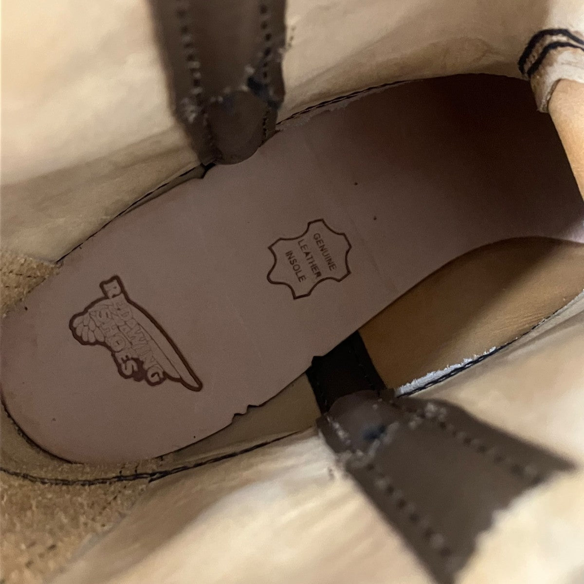 RED WING 9-INCH PECOSラフアウトペコスブーツ8168 古着・中古-4枚目のアイテム画像