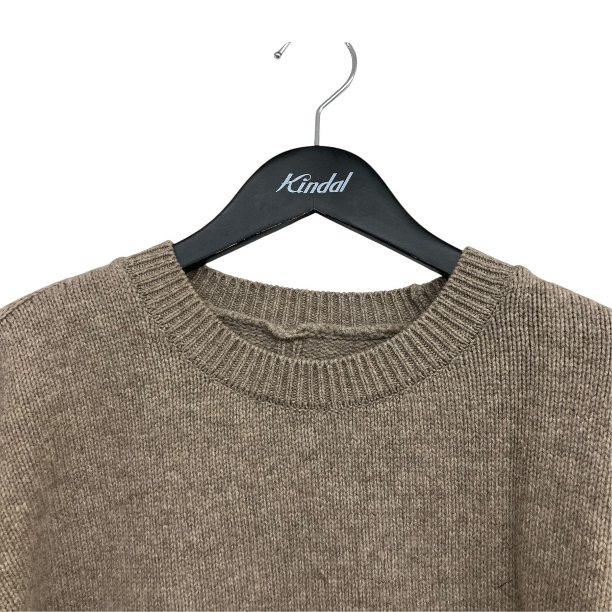 EX FINE LAMBS CREW NECK KNIT LSニットst.691