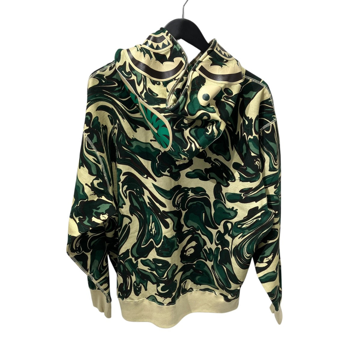 MARBLING CAMO SHARK FULL ZIP HOODIEフルジップフーディー001zpk801304m