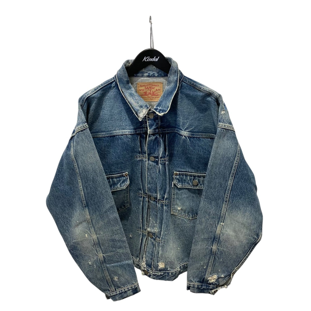 SAPEur デニムジャケット 古着・中古-1枚目のアイテム画像