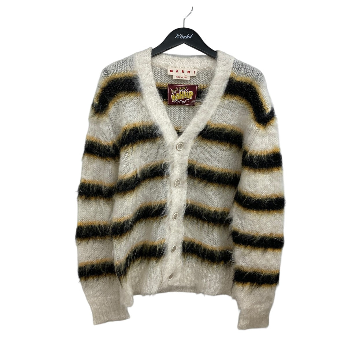 22AWMOHAIR AND WOOL BLEND CARDIGANモヘヤカーディガンCDMG0051Q3