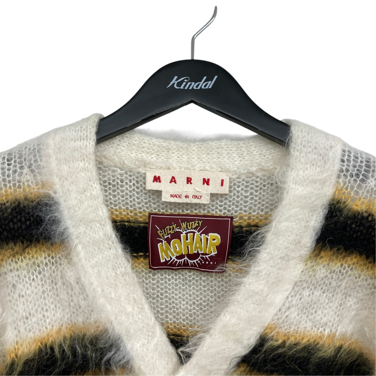 22AWMOHAIR AND WOOL BLEND CARDIGANモヘヤカーディガンCDMG0051Q3