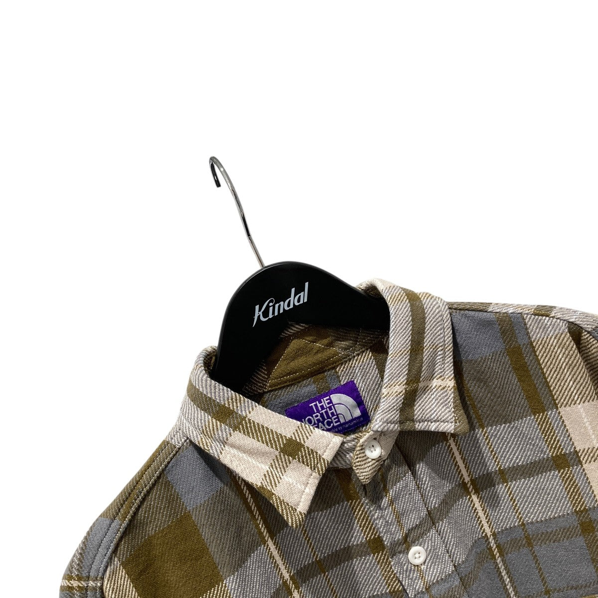 THE NORTHFACE PURPLELABEL Flannel Plaid Field Shirt長袖チェックシャツn25fg097 古着・中古-3枚目のアイテム画像