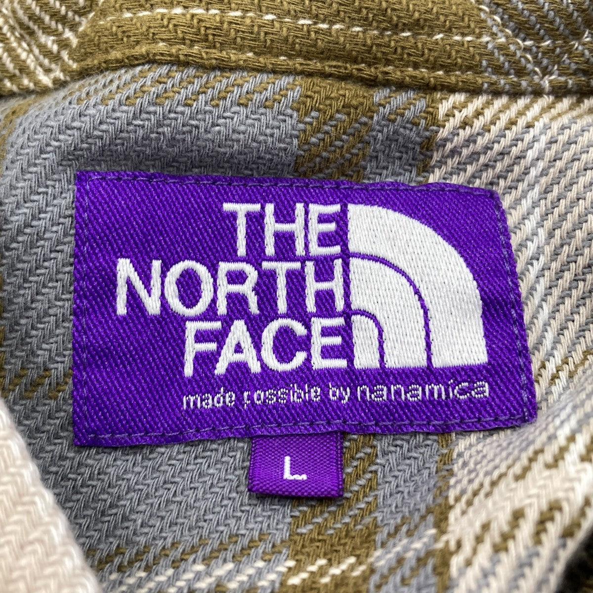 THE NORTHFACE PURPLELABEL Flannel Plaid Field Shirt長袖チェックシャツn25fg097 古着・中古-5枚目のアイテム画像