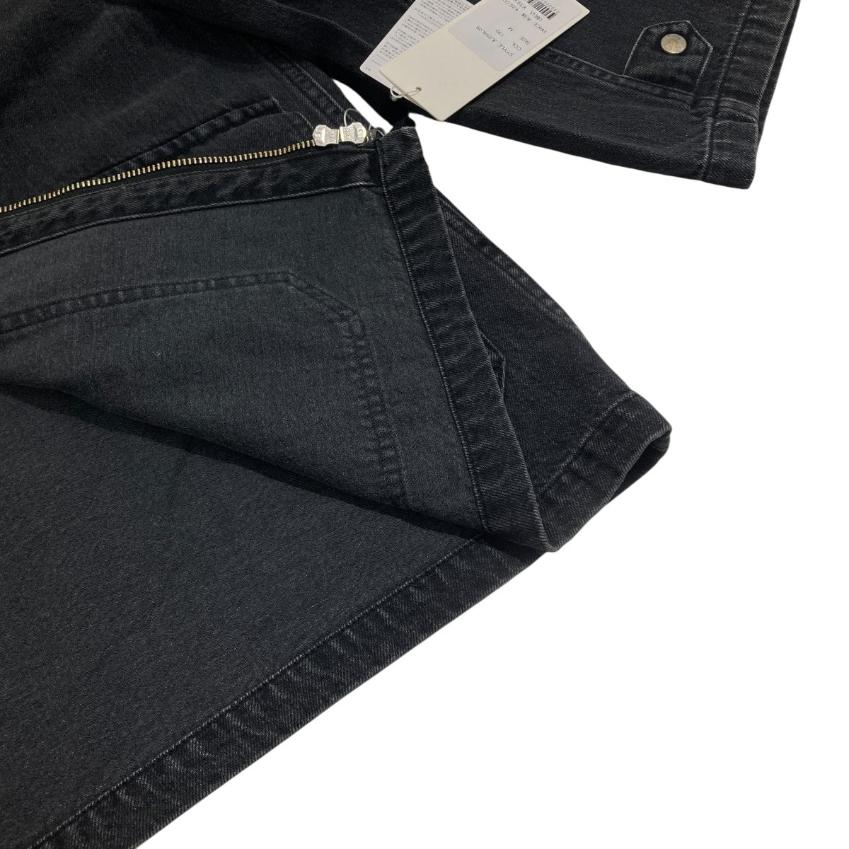 Johnbull デニムジップアップパーカーjl254l09 古着・中古-5枚目のアイテム画像