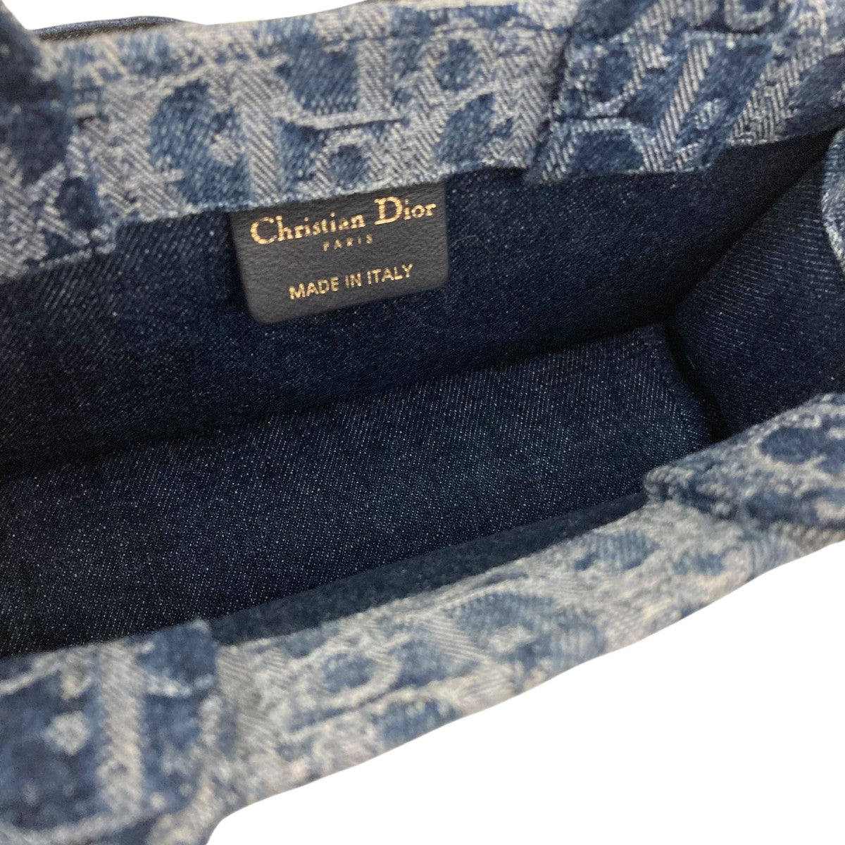 デニム ディオール オブリーク エンブロイダリー2WAYバッグS5573CEGC