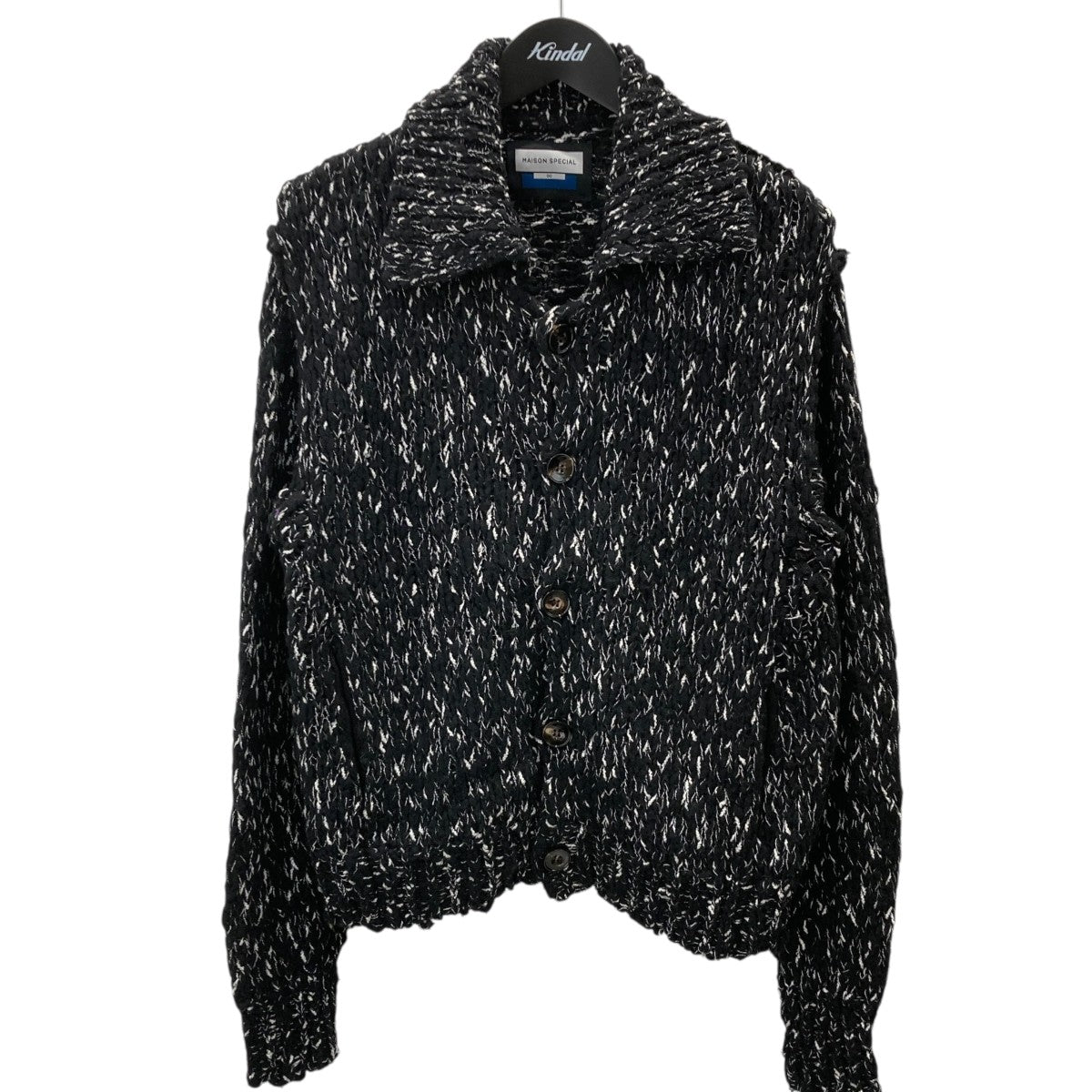 25AWSlub Yarn Prime-Over Collared Cardiganカーディガン11252361336