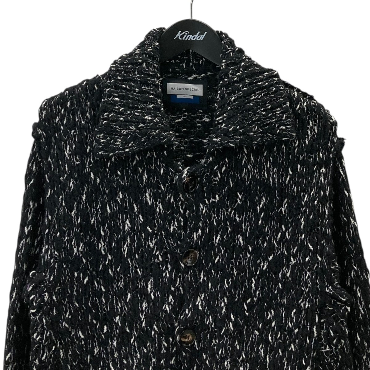 25AWSlub Yarn Prime-Over Collared Cardiganカーディガン11252361336