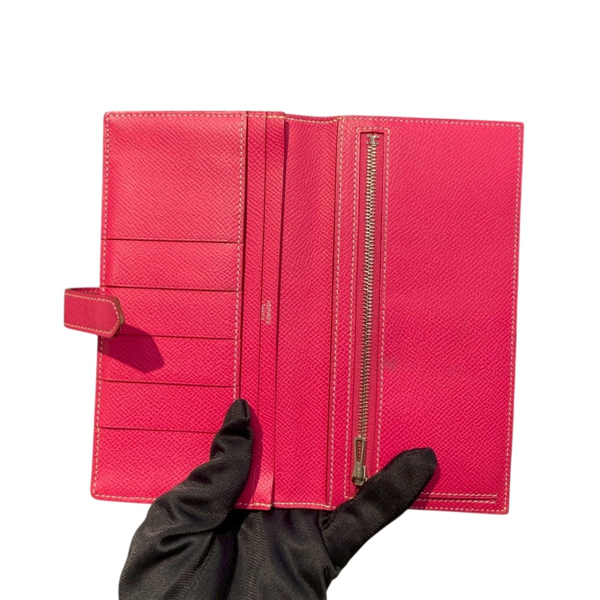 HERMES ベアン長財布 古着・中古-4枚目のアイテム画像