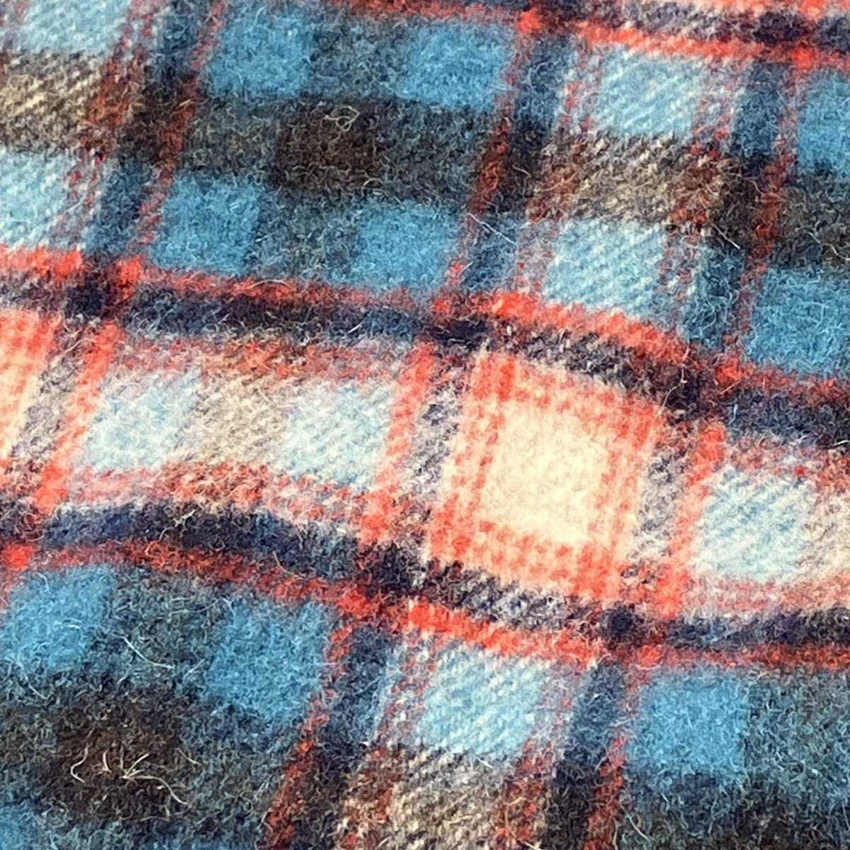 BEAMS PLUS Western Shirt Wool Alpaca Plaid Shaggyウエスタンシャツジャケット38-11-0904-791 古着・中古-6枚目のアイテム画像