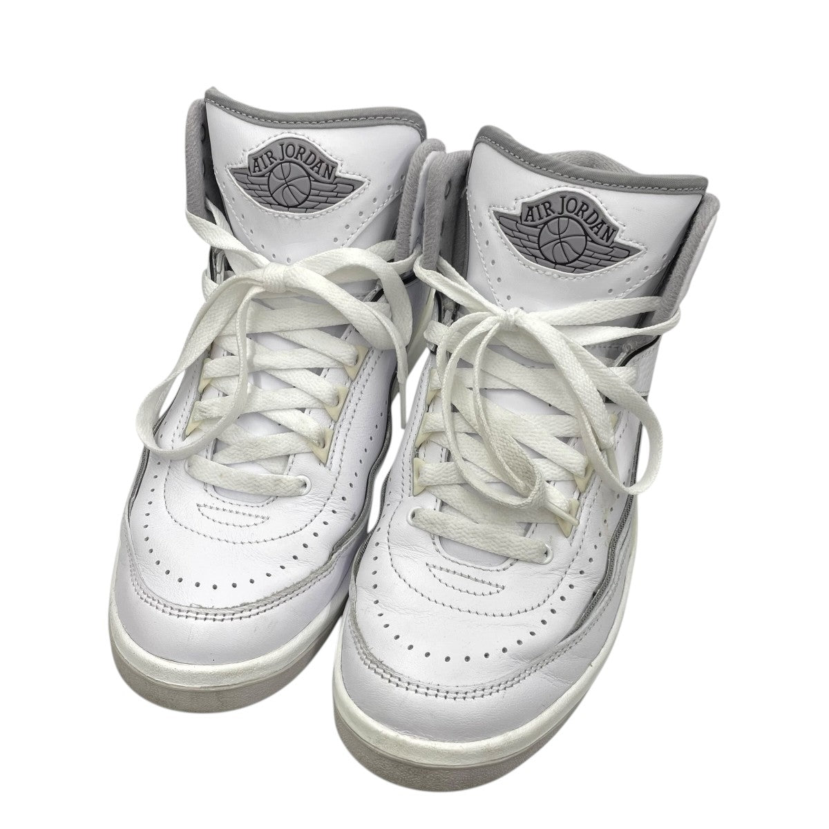 NIKE GS Air Jordan 2ハイカットスニーカーdq8562-100 古着・中古-1枚目のアイテム画像
