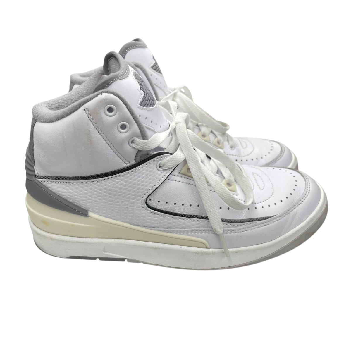 NIKE GS Air Jordan 2ハイカットスニーカーdq8562-100 古着・中古-3枚目のアイテム画像