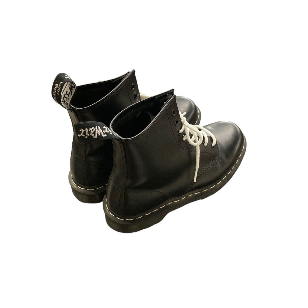 Dr．Martens 1460 ホワイトステッチ 8 ホール ブーツブーツ、ハイカットブーツ24758001 古着・中古-2枚目のアイテム画像