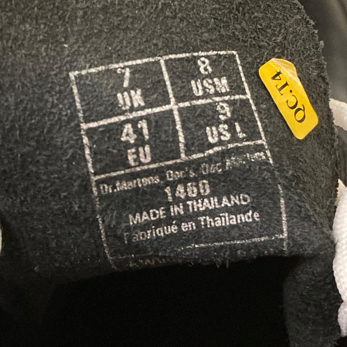 Dr．Martens 1460 ホワイトステッチ 8 ホール ブーツブーツ、ハイカットブーツ24758001 古着・中古-7枚目のアイテム画像