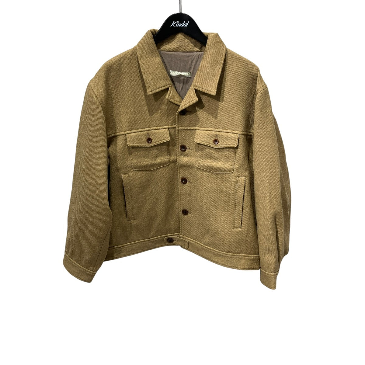 25AWVINTAGE SERGE WOOL CROPPED JACKETシャツブルゾンジャケット13-2ND-JK03-WOVIN2