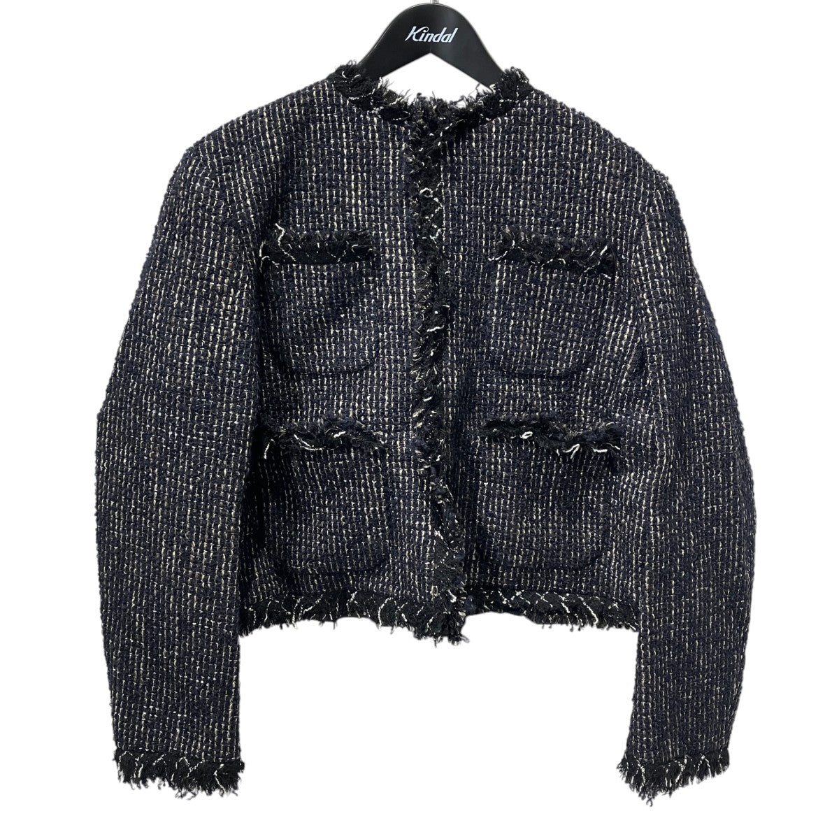 Tweed Padded Jacketダウンジャケット23-06841