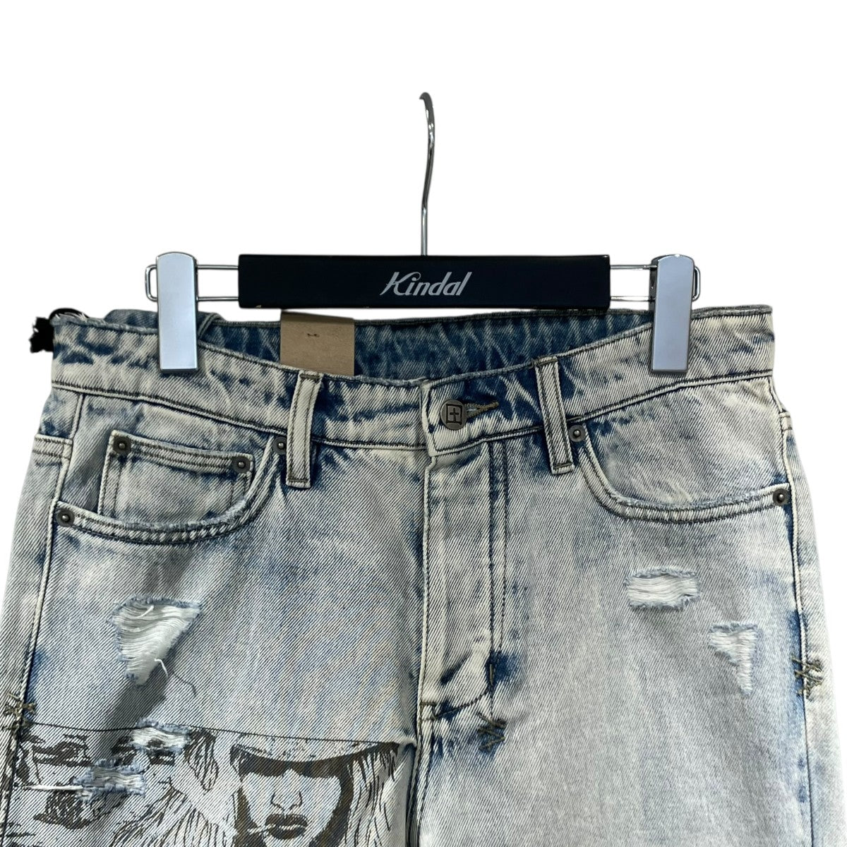 CHITCH  プリントデニムパンツ5000005463