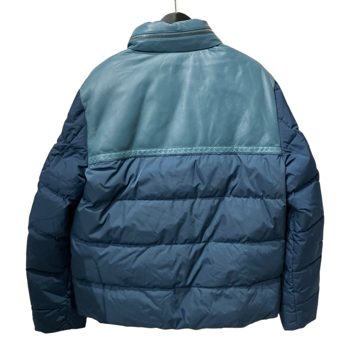 BOTTEGA VENETA レザー切替ダウンジャケット485035 古着・中古-2枚目のアイテム画像