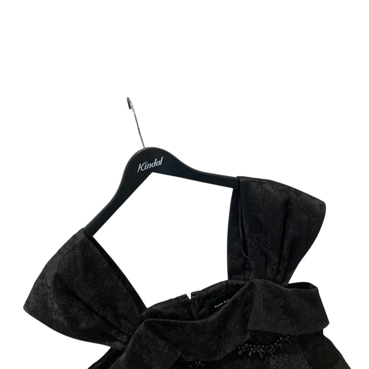 Simone Rocha RUFFLED BLOUSEビジュー ジャガード ノースリーブカットソー 古着・中古-3枚目のアイテム画像