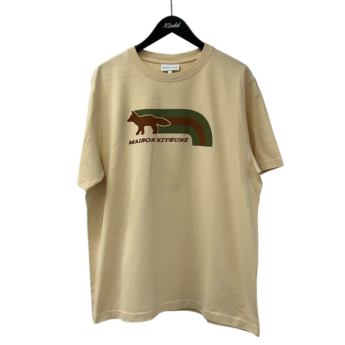 MAISON KITSUNE FLASH FOX COMFORT TEE-SHIRTTシャツMM00113KJ0118 古着・中古-1枚目のアイテム画像