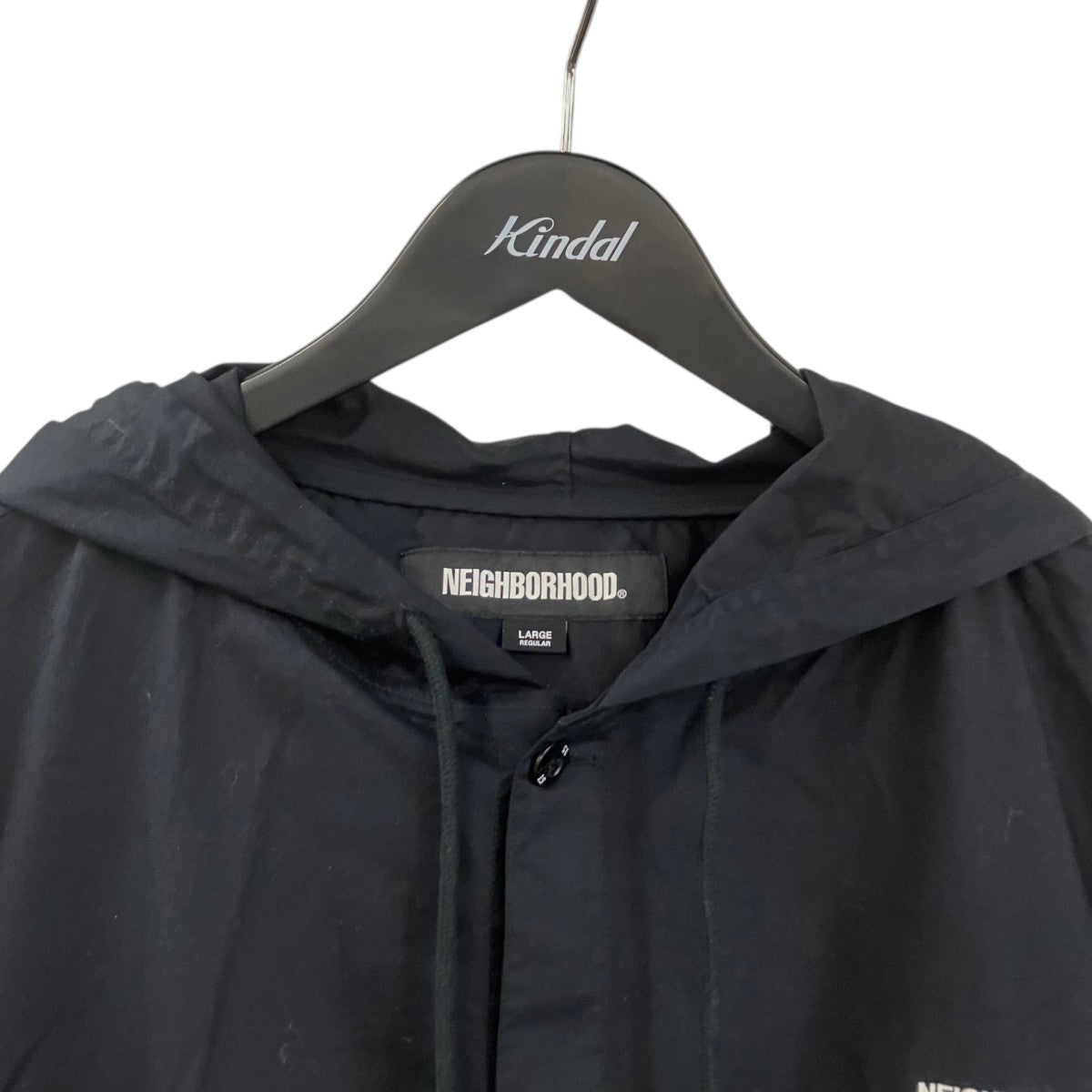 NEIGHBORHOOD 25SS HOODED SHIRT LS ブラック NEIGHBORHOOD(ネイバーフッド) HOODED SHIRT LSフーデッドジャケット