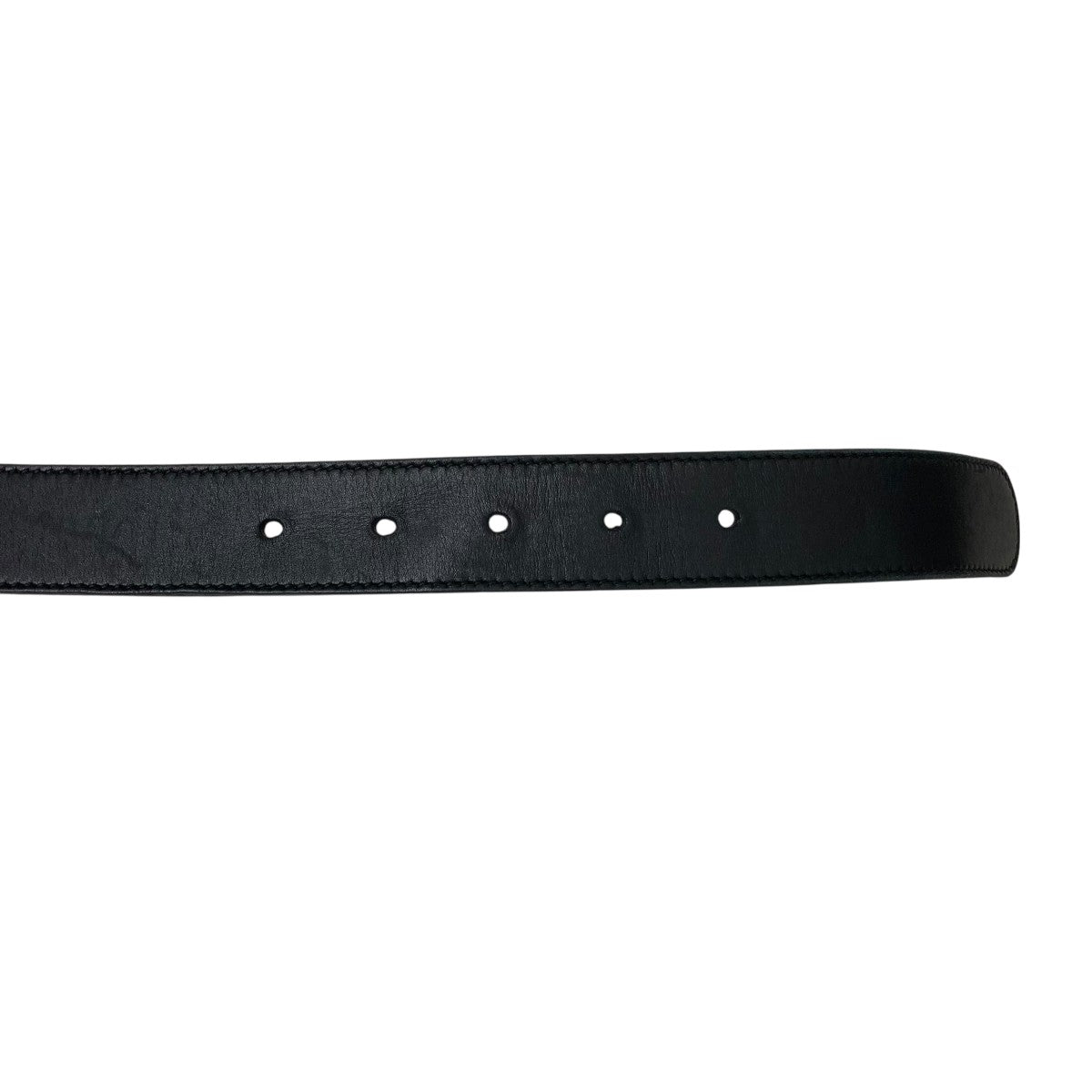 GUCCI(グッチ) ダブルGレザーベルト ブラック サイズ 75/30|【公式 GUCCI(グッチ) ダブルGレザーベルト ブラック サイズ 75/30|【公式