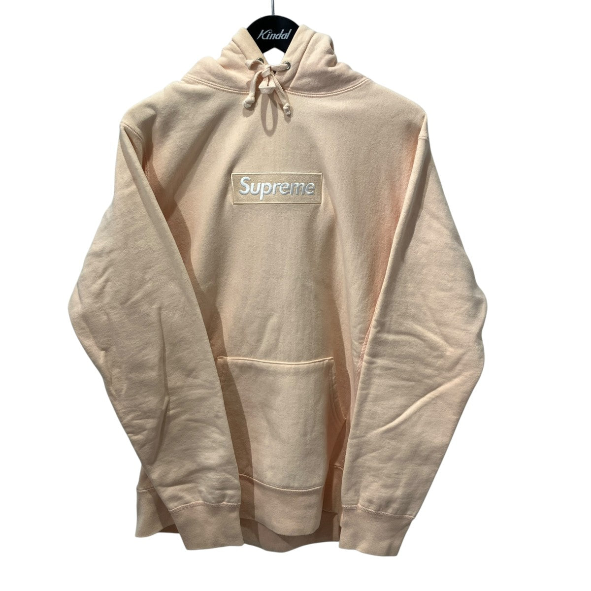 16AWBOX LOGO HOODIE PEACHフーディー