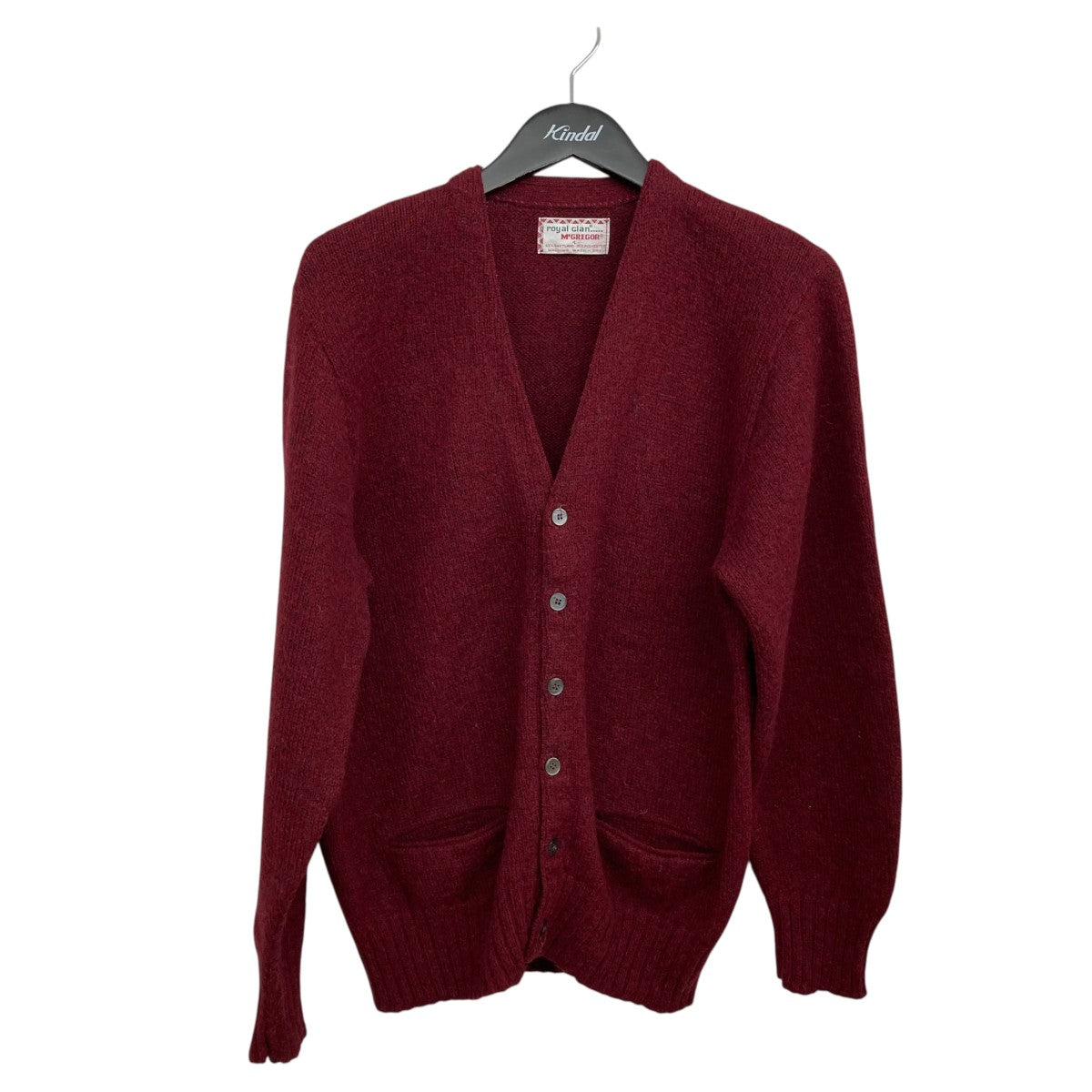 70sVINTAGE WOOL CARDHIGANニットカーディガン