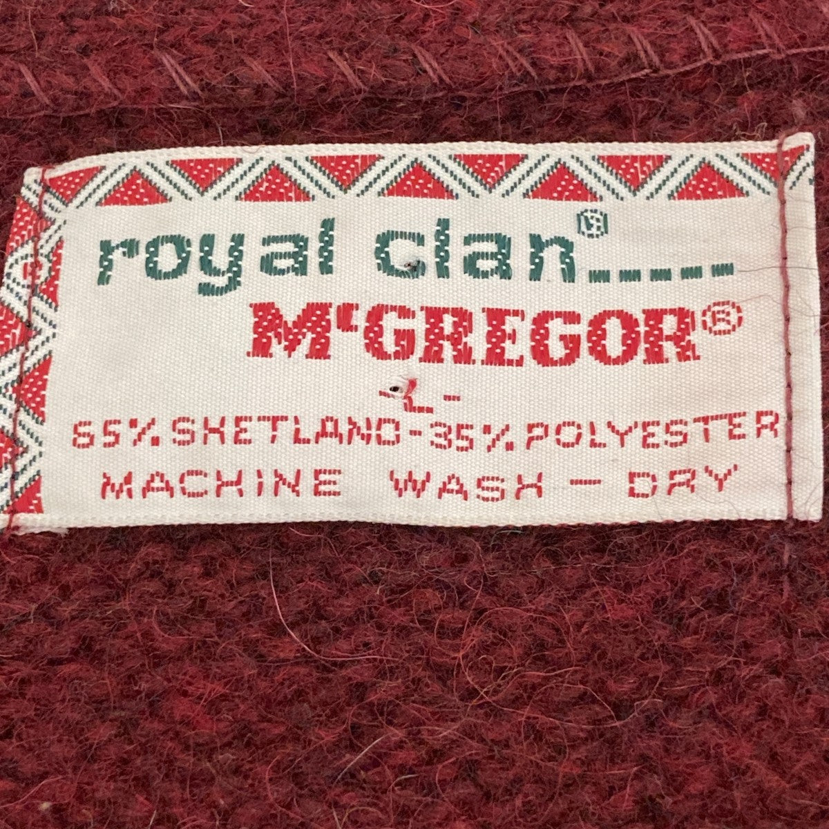 70sVINTAGE WOOL CARDHIGANニットカーディガン
