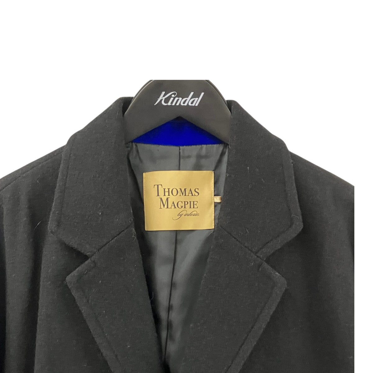 THOMAS MAGPIE Flannel coatチェスターコート2244210 古着・中古-3枚目のアイテム画像