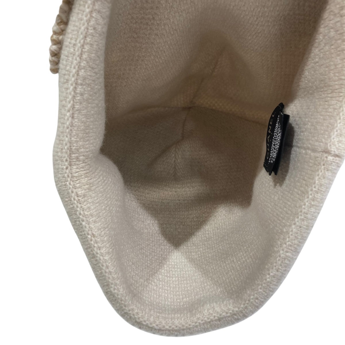 CHANEL ニット帽 古着・中古-4枚目のアイテム画像