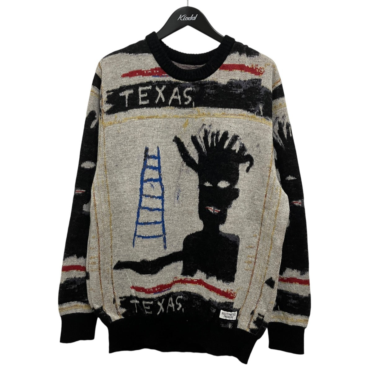 23SSCREWNECK KNIT SWEATER TEXAS長袖ニット