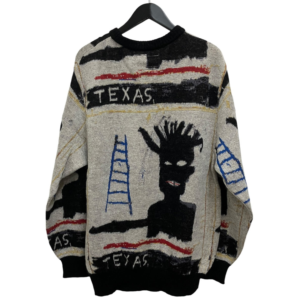 23SSCREWNECK KNIT SWEATER TEXAS長袖ニット