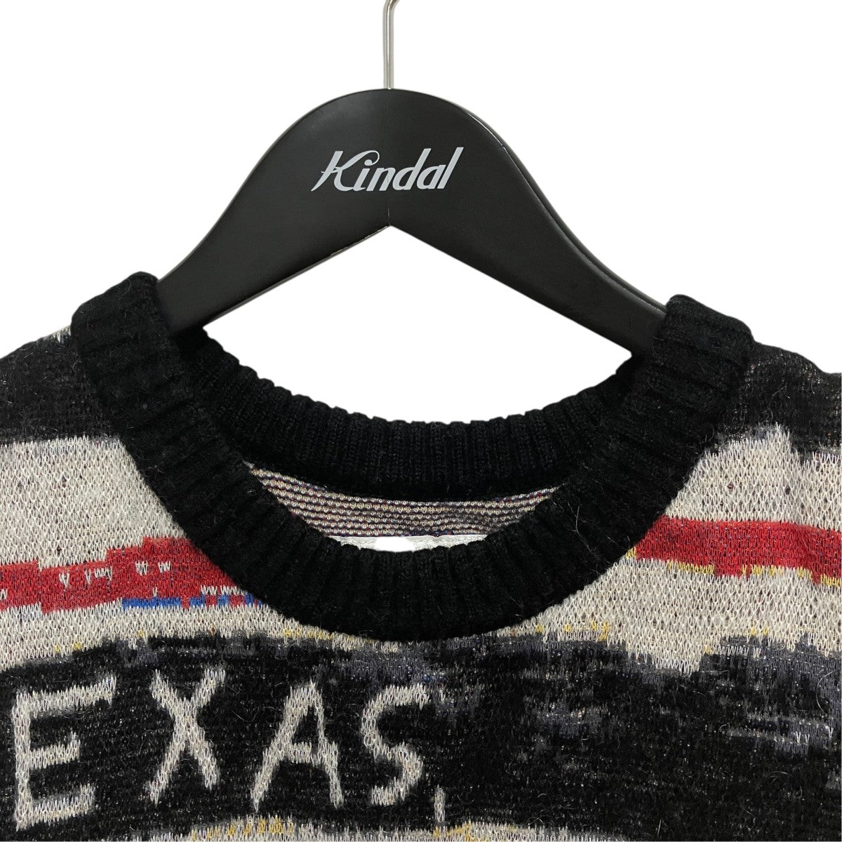 23SSCREWNECK KNIT SWEATER TEXAS長袖ニット