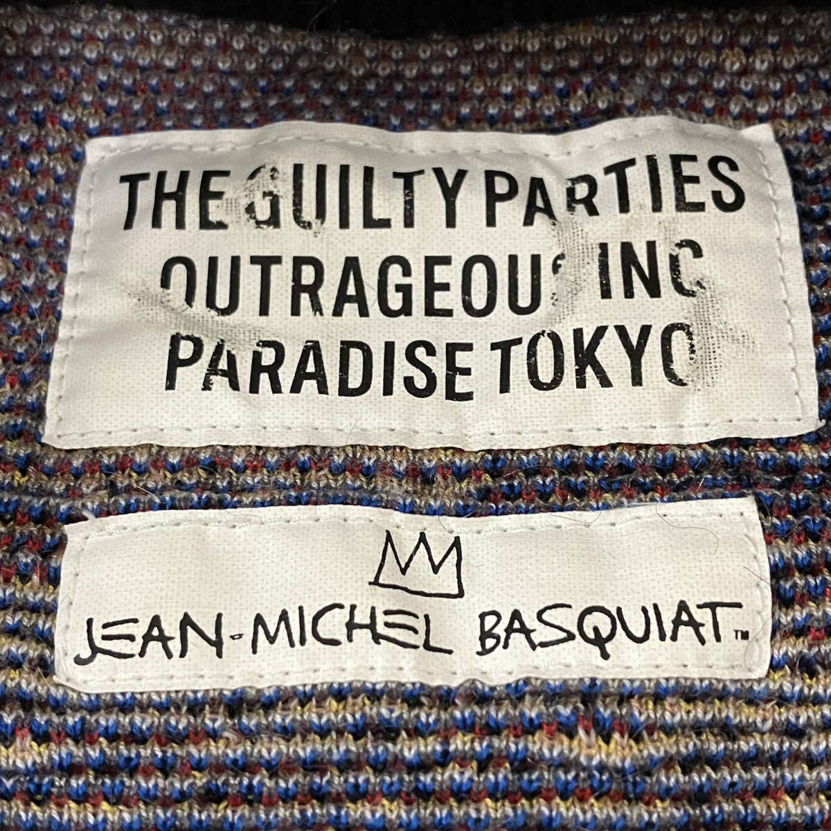 23SSCREWNECK KNIT SWEATER TEXAS長袖ニット