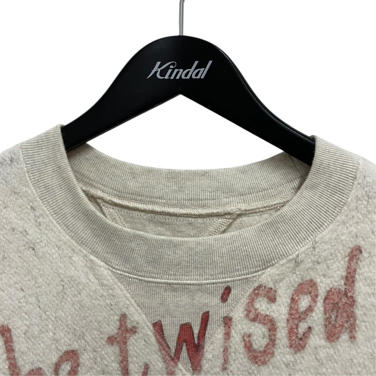 25AWGraffiti Wool Sweat Shirt Ver，Ridawo厚手ニットSW-SV-NGA-1007