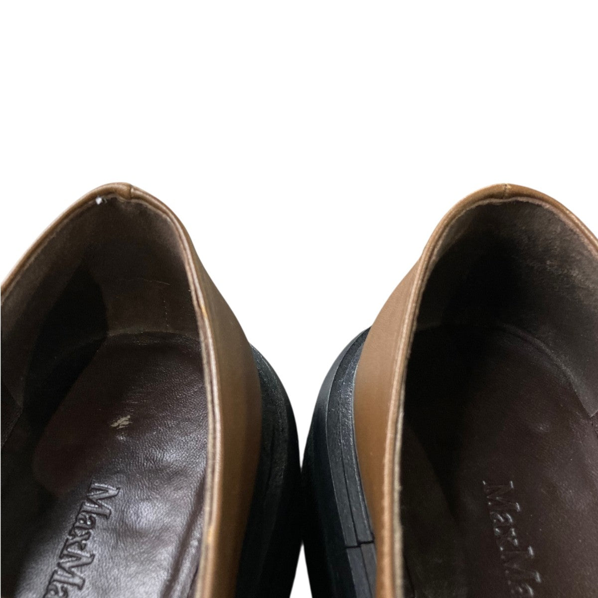 MaxMara URBANMONKSTRAPレザーシューズモンクストラップシューズ14-52-60534 古着・中古-4枚目のアイテム画像