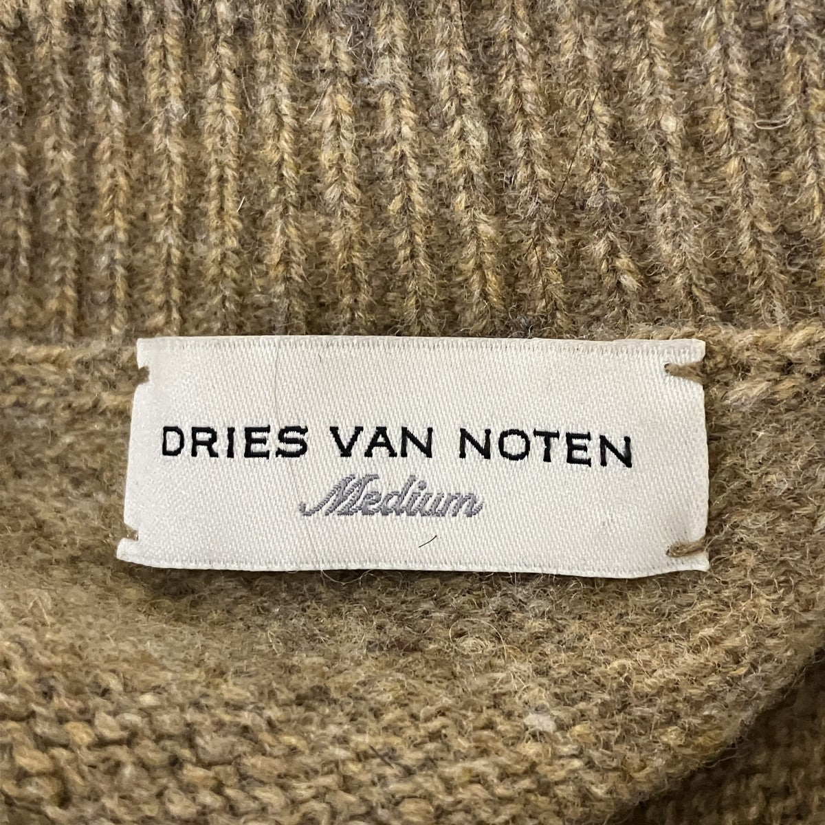 DRIES VAN NOTEN 24AWクルーネックニットPO-242-15C 古着・中古-5枚目のアイテム画像