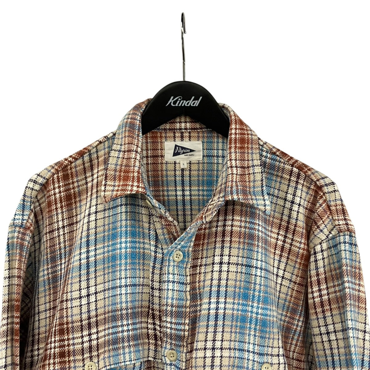 PILGRIM SURF+SUPPLY Albert Field Shirt長袖シャツ36-11-0587-065 古着・中古-3枚目のアイテム画像