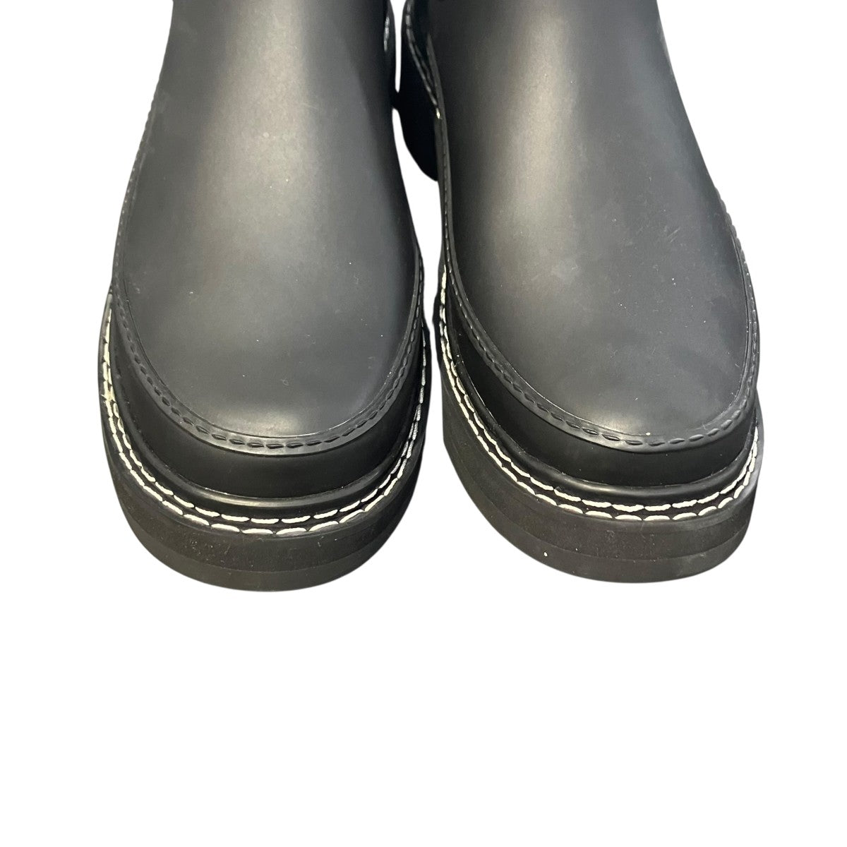 HUNTER W REFINED CHELSEA STITCH DETAIL BOOTSレインブーツwfs100rma 古着・中古-3枚目のアイテム画像