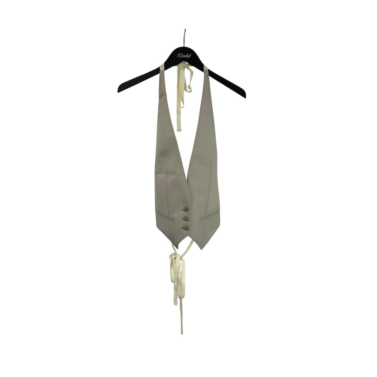 QUIRA BACKLESS VESTベスト23010570002130 古着・中古-1枚目のアイテム画像
