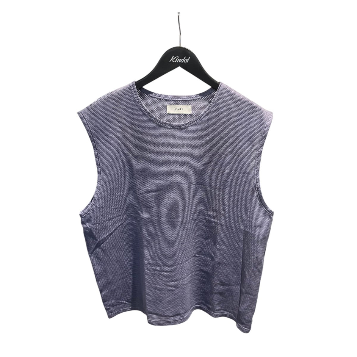 MARKA M19A-18CS02A VEST PLAIN EYELETノースリーブカットソー 古着・中古-1枚目のアイテム画像